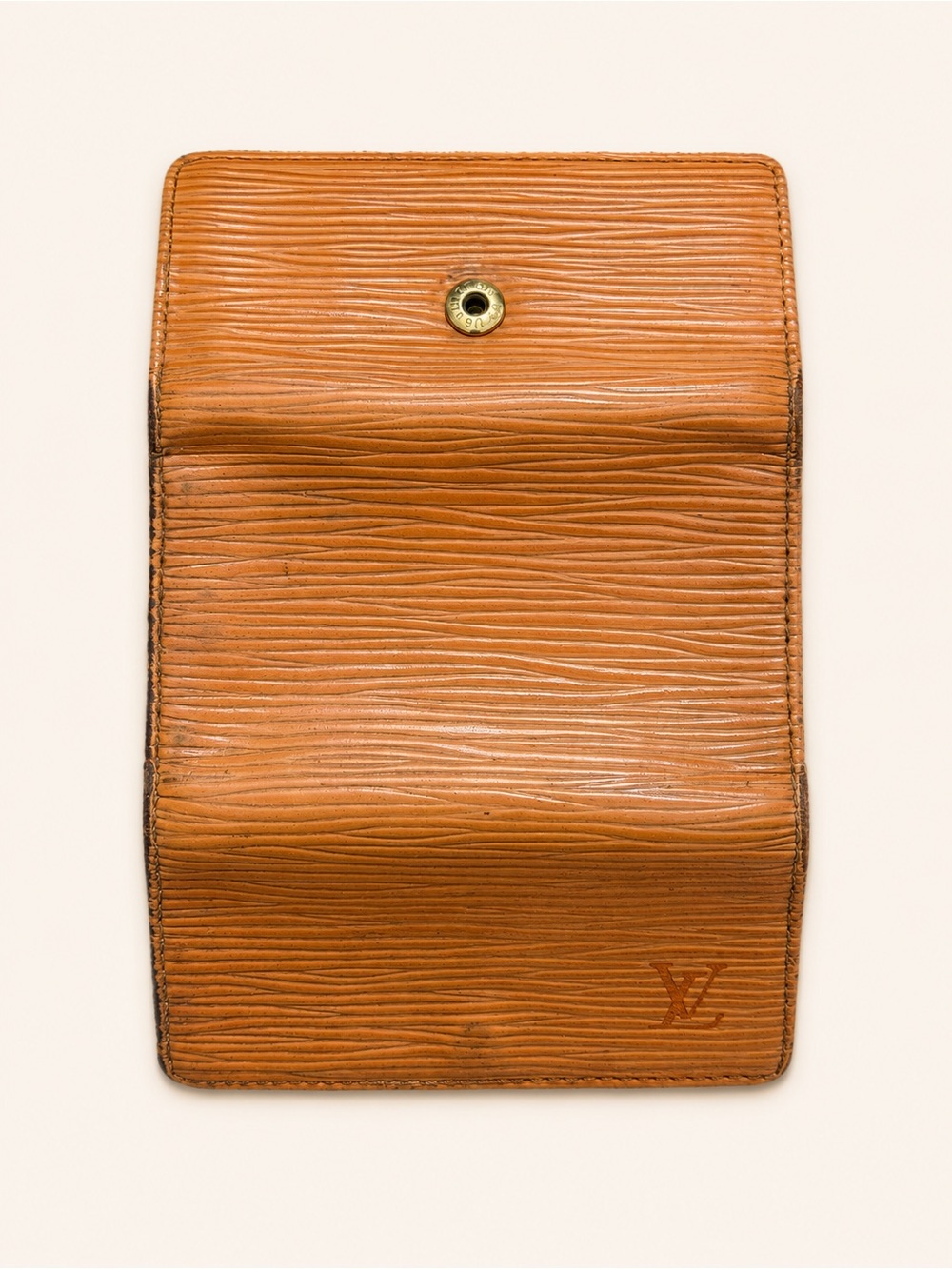 Louis Vuitton Orange Epi Leather 4 Key Holder Case Vintage - Picture 3 of 7